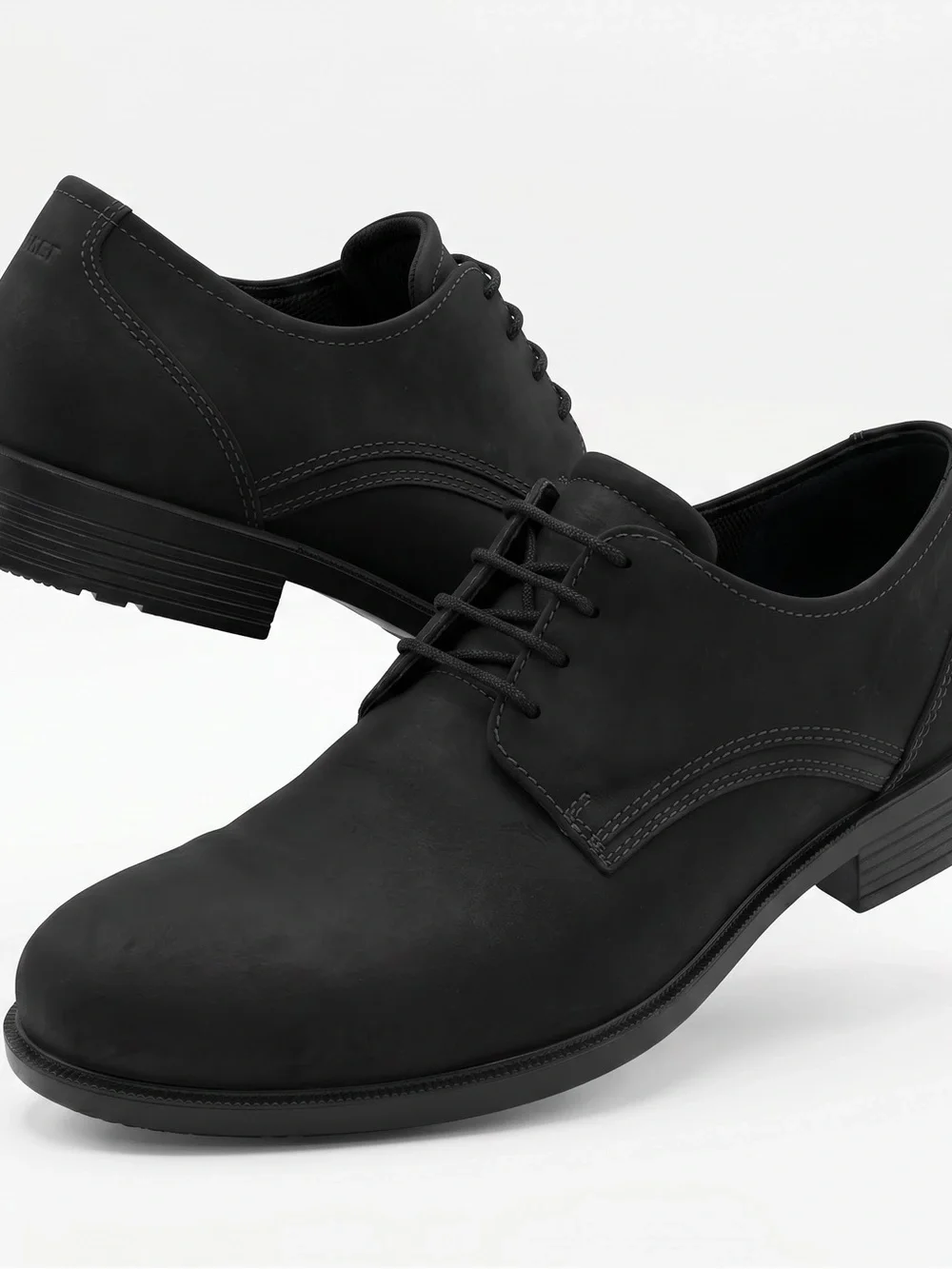 Ecco Harold Derby Men's Black Lace-Up Dress Shoes Size 41